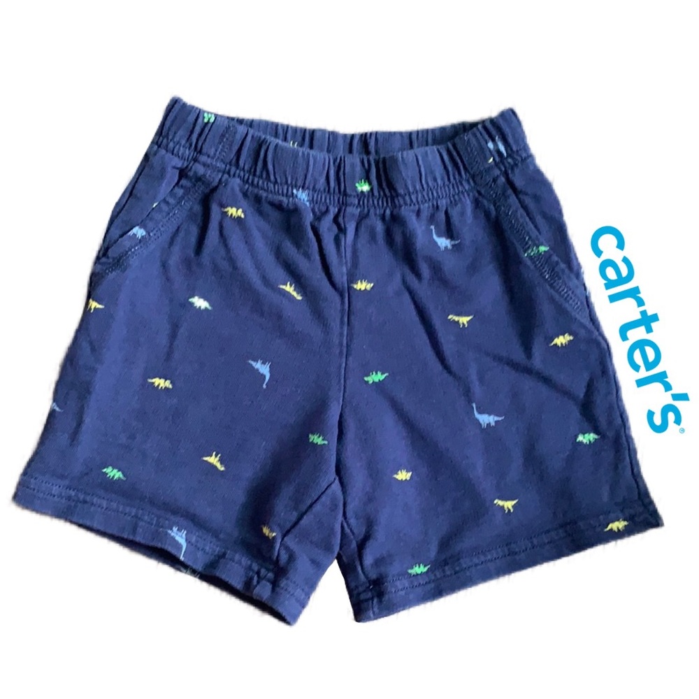 Toddler Boy Pull On Dino Shorts